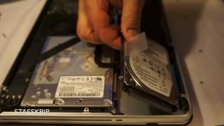 Замена жесткого диска на SSD на MacBook Pro(Late 2011) и установка 16GB of RAM