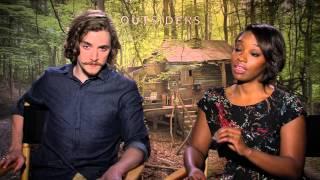 Exclusive: WGN's Outsiders Kyle Gallner and Christina Jackson Talk About their Forbidden Love