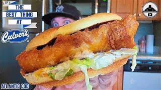 The BEST Thing at Culver's®  | North Atlantic Cod Sandwich Review!  | theendorsement