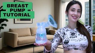 How to Use a Manual Breast Pump | Real-Time Guide for Moms (Quick & Easy)