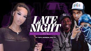 TOP 5 talks about Kendrick Lamar, Kodak black, being Drakes shooter | Late Night With Liyah Mai EP2