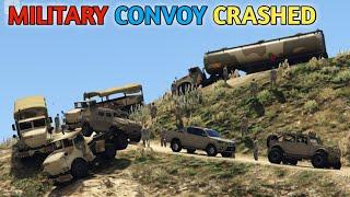 GTA 5 | Military Convoy | Military Convoy Crashed on Mount Chiliad | Game Loverz