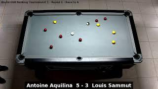 Antoine Aquilina vs Louis Sammut | World O50 Ranking Tournament 1 | Round 1