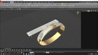 Quick & Practical Jewellery Design with RhinoGold - Celtic Bangle