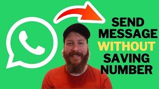 How To Send WhatsApp Message Without Saving Number