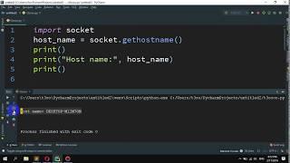 How to get the system hostname in Python