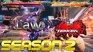 Some Tekken 8 Marshall Law Season 2 Staple Combos