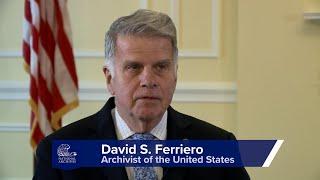 Interview with David S. Ferriero, Archivist of the United States