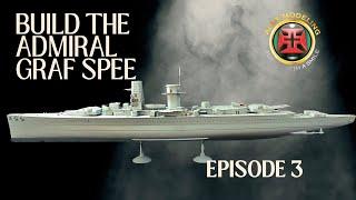 Academy 1/350 Admiral Graf Spee Build | Episode 3: Taking Shape!