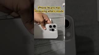 iPhone 16 pro Max unboxing video #iphone #iphone16promax  #youtube #YouTubeshorts #viralshorts #gif