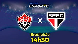 VITÓRIA X SÃO PAULO - NARRAÇÃO AO VIVO | CAMPEONATO BRASILEIRO - 05/05/2024