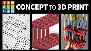 Learn How to Turn Your Ideas Into 3D Prints using TinkerCAD