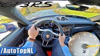 Porsche 911 GT3 RS 991 POV Test Drive by AutoTopNL