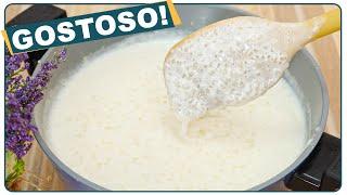 MINGAU NORDESTINO MAIS GOSTOSO DE TODOS! MINGAU DE TAPIOCA FÁCIL