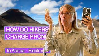 Keep your phone charged while hiking and backpacking ️