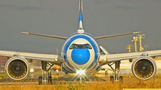 [4K] 1 HOUR of PlaneSpotting at Frankfurt Airport - 59 Aircrafts from Early Morning till Late Night