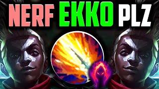 EKKKO JUNGLE META HIS HERE (Best Build/Runes) How to Play Ekko & Carry Low Elo - Season 14