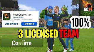 Rc24 December update||3 team licensed confirm||India team licensed||rc24 2nd phase update