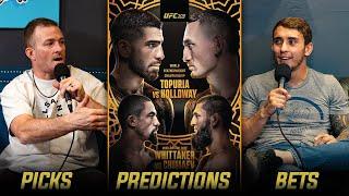 UFC 308: Max Holloway vs Ilia Topuria | Full Card Breakdown | Predictions and Bets