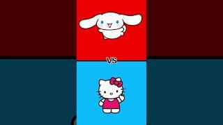 Cinnamoroll vs Hello Kitty!  Who's Your Favorite Sanrio Character?!