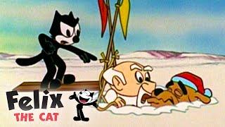 Ski War | Felix The Cat | Full Episodes