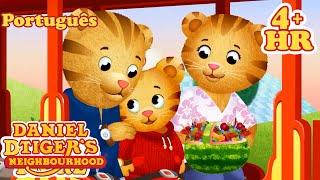 Daniel Tiger está grato pela comida (Episódios completos) | Daniel Tigre em Português