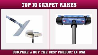 Top 10 Carpet Rakes to buy in USA | Price & Review