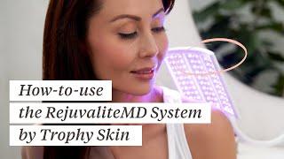 How-to-Use the RejuvaliteMD Red Light and Blue Light Therapy System