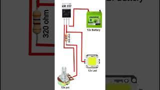 Potentiometer Connection For Light Brightness Control ️ || #shorts #bholu #technical #electrician