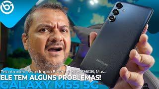 GALAXY M55 5G | Um Ótimo Aparelho, MAS COM PROBLEMAS! Análise / Review