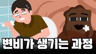 변비가 생기는 과정 [건강만화]