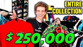 Inside Look at 20 year old's $250,000 Closet (Best Clothing Collection on YOUTUBE!)