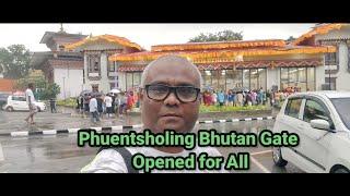 Phuentsholing Border reopen after 2.5 years Excitement at Jaigaon and Phuentsholing23rd sept 22