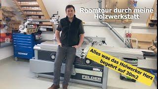 Roomtour durch meine Holzwerkstatt