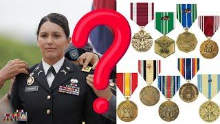 What Are Tulsi Gabbard's Military Medals?