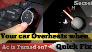 Car Overheating When Ac is on | top 10 causes of car overheating when ac is on