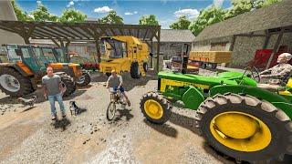 Vacances à la Ferme de notre Oncle Démuni (Tout tombe en ruine) | Farming Simulator 22