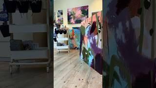 Expressive abstract paintings!  #painting #artistshorts #abstractexpressionism