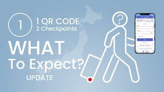 Visit Japan Web – 1 QR Code 2 Checkpoints at the Airport