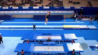 SCHMIDT Dylan (NZL) M - 2019 Trampoline Worlds, Tokyo (JPN) - Qualification Trampoline R2