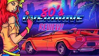 The Best Retro Racing Game On The Nintendo Eshop?! - 80's Overdrive Review.