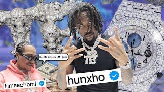 HUNXHO runs into Lil Meech while dropping $200k at Jewelry Unlimited!!