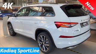 Škoda Kodiaq SportLine 2022 - FULL Review in 4K | Exterior - Interior (Facelift), 1.5 TSI - 150 HP