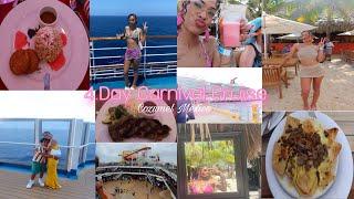 Carnival Cruise Vlog 2024: Cozumel Mexico  | Karaoke | Arcade | Family Trip + more!