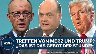 UKRAINE-GIPFEL: Treffen zwischen Merz und Trump? "Die wollten einen anderen Wahlausgang bei uns!"