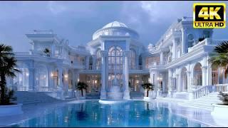  White Palaces of Infinity: Step Into a World Where Luxury Architecture Glows With Eternal Light