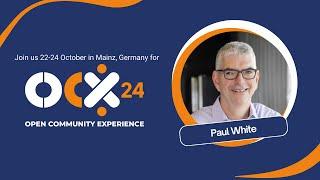 Paul White invites you to join us for OCX 24