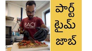 Part time Job in Italy | Italy Telugu Vlog #studyinitaly Telugu | Telugu student in Italy