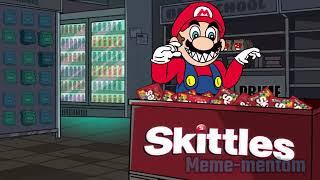 Skittles Meme Mario -Meme Mentom