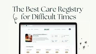 Easy to Use Care and Gift Registry